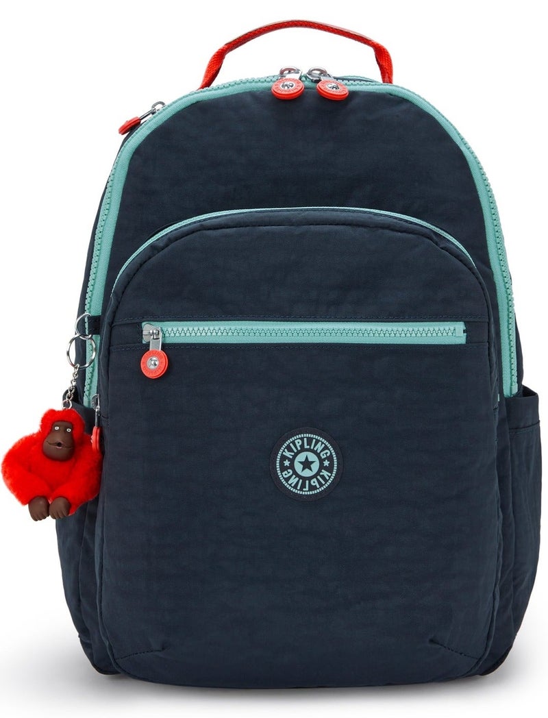 كيبلينغ حقيبة ظهر سيول كبيرة - كوزمو أزرق - Image 1